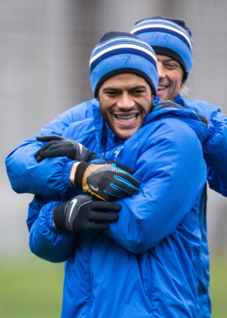 Тренировка «Зенита» перед матчем Лиги чемпионов УЕФА 2013/2014, «Зенит» — «Порту»