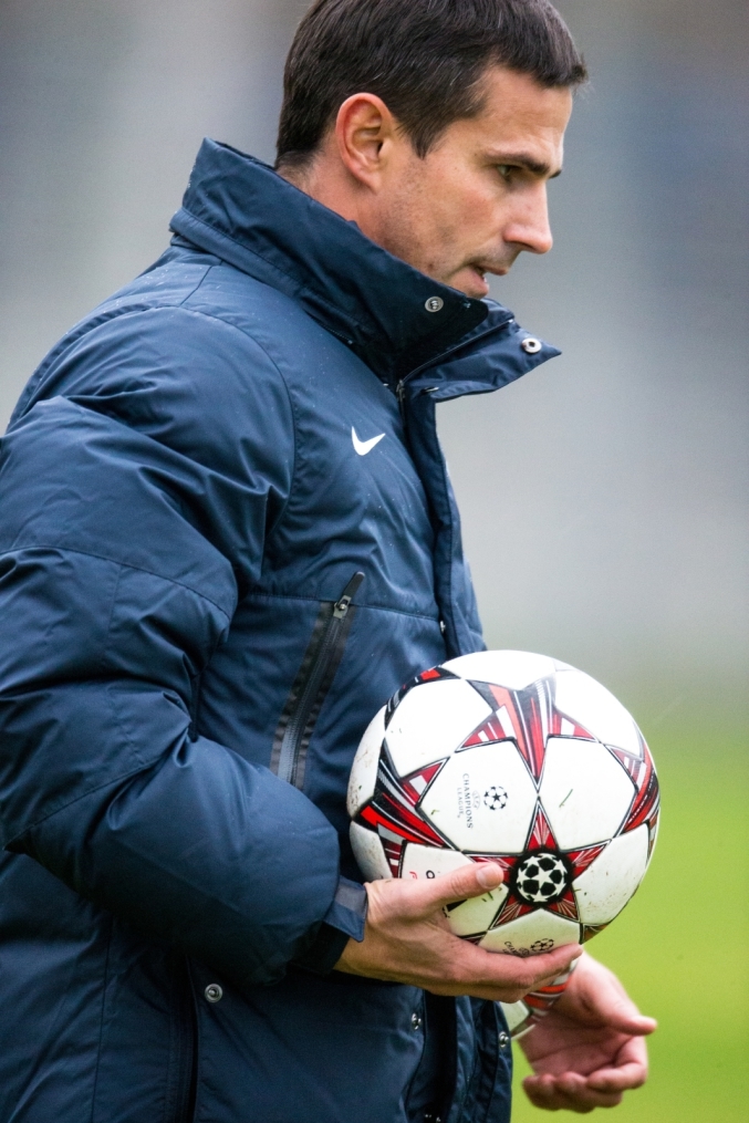 Тренировка «Зенита» перед матчем Лиги чемпионов УЕФА 2013/2014, «Зенит» — «Порту»