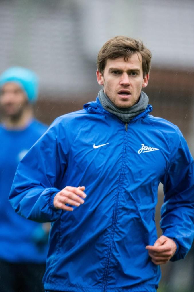 Тренировка «Зенита» перед матчем Лиги чемпионов УЕФА 2013/2014, «Зенит» — «Порту»