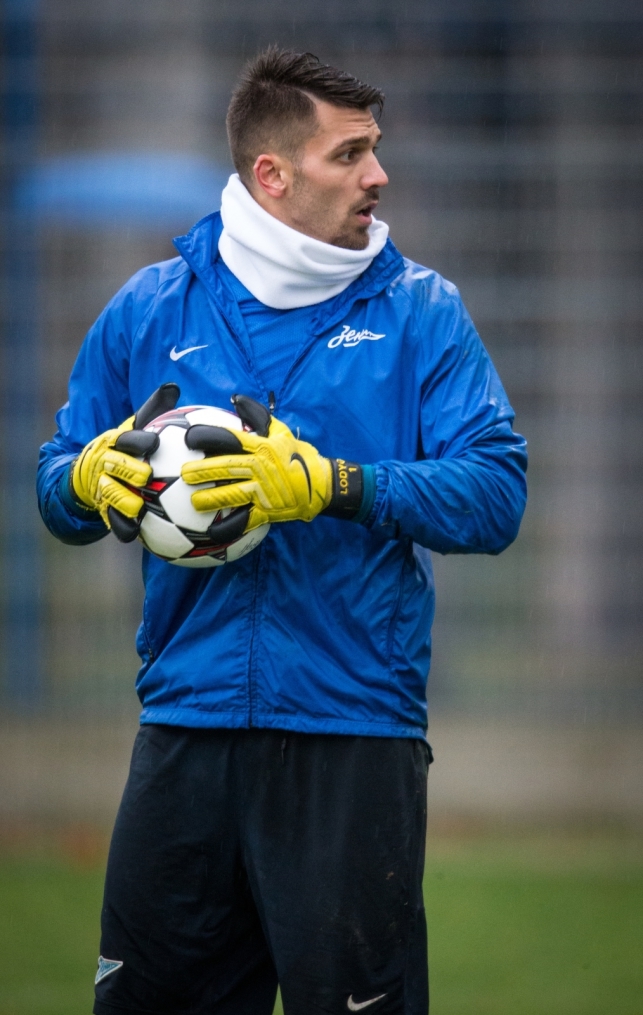 Тренировка «Зенита» перед матчем Лиги чемпионов УЕФА 2013/2014, «Зенит» — «Порту»