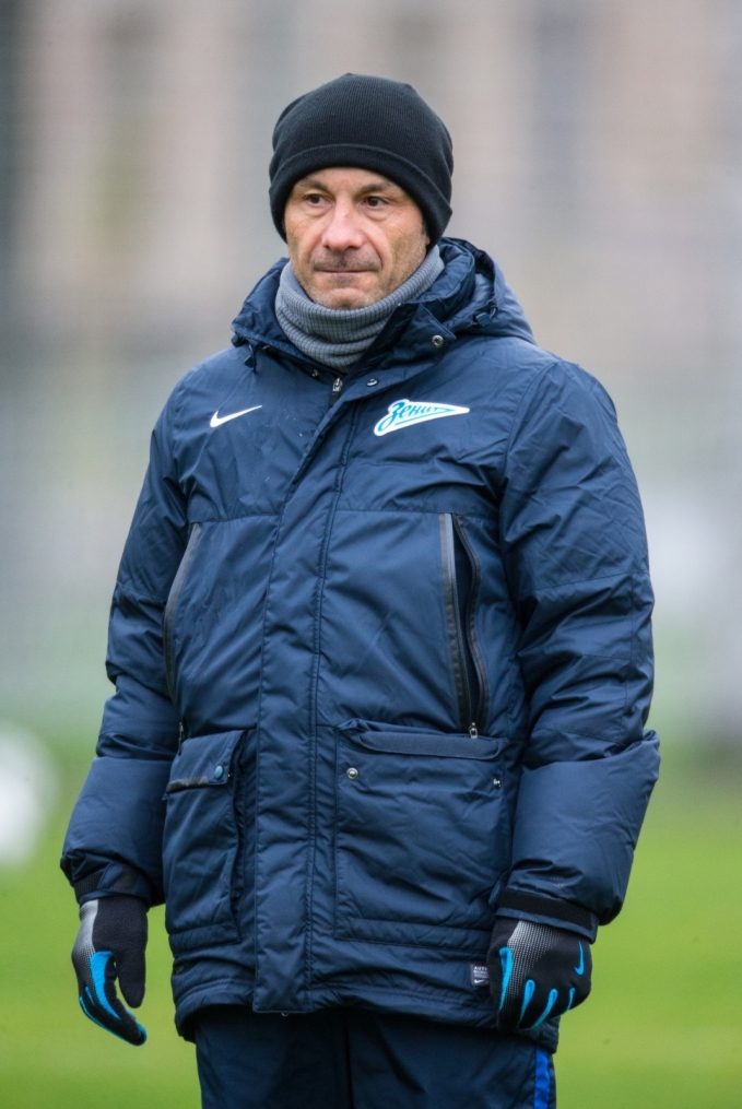 Тренировка «Зенита» перед матчем Лиги чемпионов УЕФА 2013/2014, «Зенит» — «Порту»