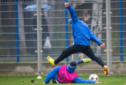 Тренировка «Зенита» перед матчем Лиги чемпионов УЕФА 2013/2014, «Зенит» — «Порту»