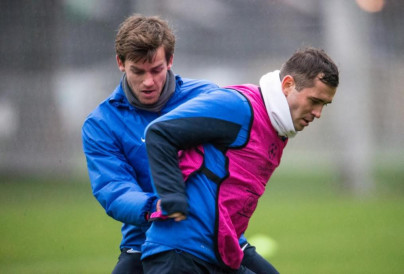 Тренировка «Зенита» перед матчем Лиги чемпионов УЕФА 2013/2014, «Зенит» — «Порту»