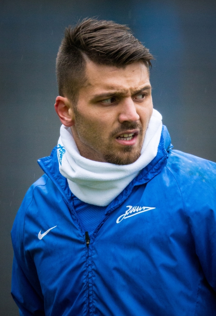 Тренировка «Зенита» перед матчем Лиги чемпионов УЕФА 2013/2014, «Зенит» — «Порту»