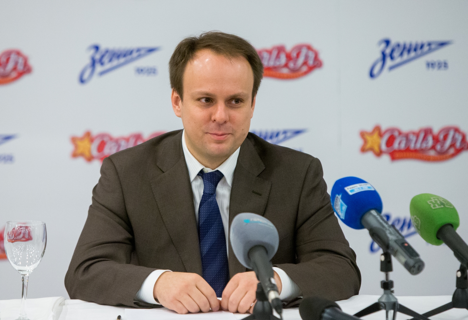 Пресс-конференция по случаю начала сотрудничества ФК «Зенит» и Carl's Jr.