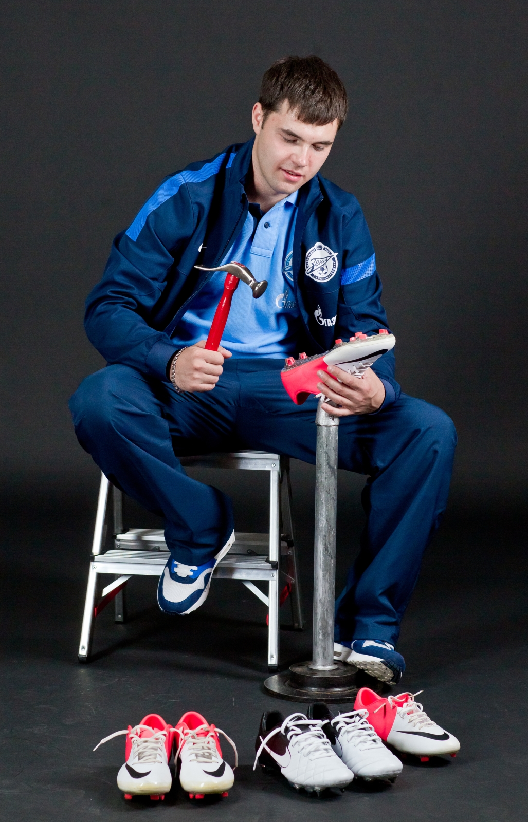 Фотосессия тренерского штаба и персонала основного состава ФК «З