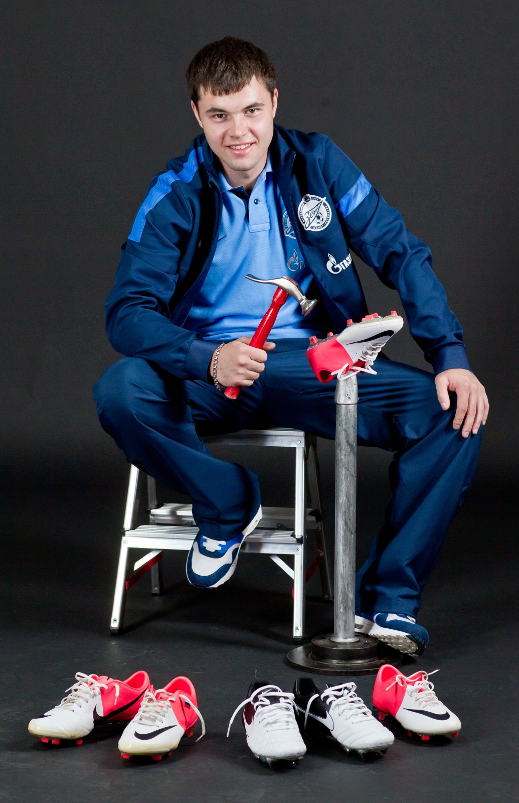 Фотосессия тренерского штаба и персонала основного состава ФК «З