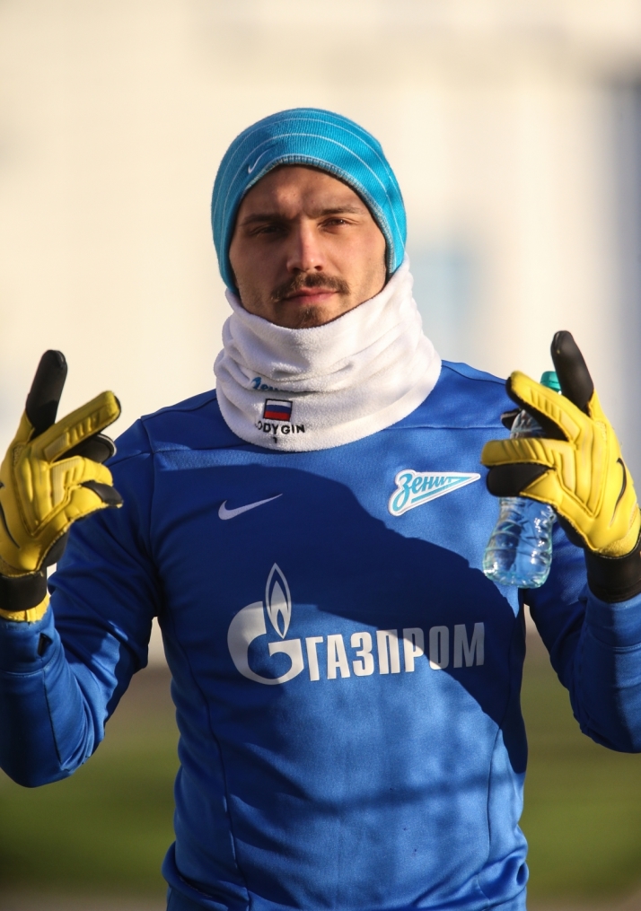 Тренировка «Зенита» перед матчем «Терек» — «Зенит»