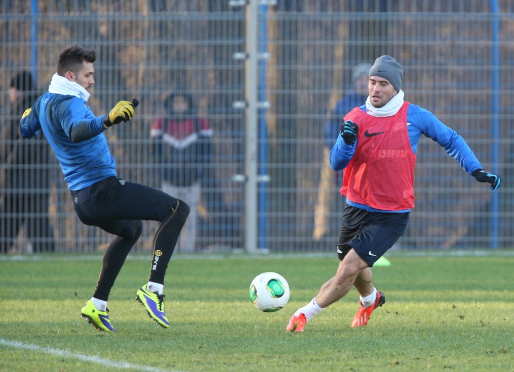 Тренировка «Зенита» перед матчем «Терек» — «Зенит»