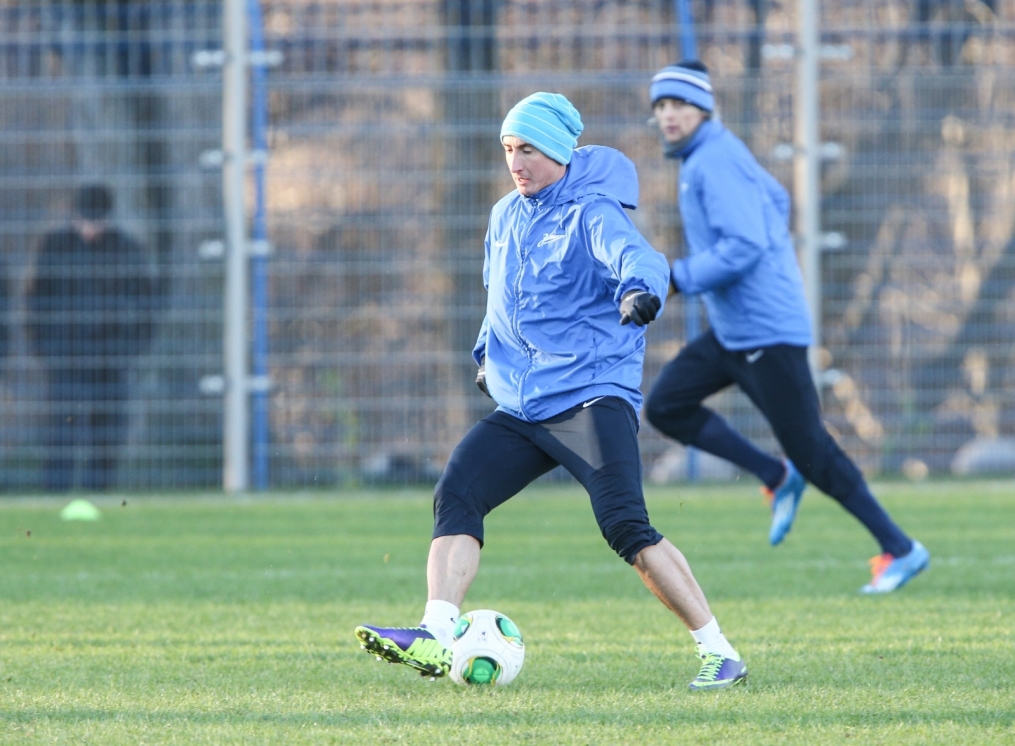 Тренировка «Зенита» перед матчем «Терек» — «Зенит»