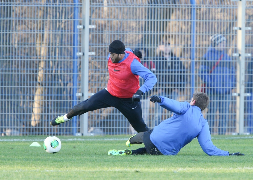 Тренировка «Зенита» перед матчем «Терек» — «Зенит»