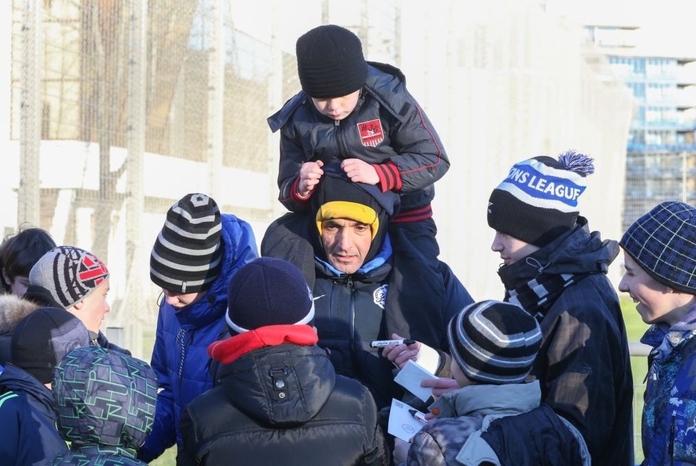 Тренировка «Зенита» перед матчем «Терек» — «Зенит»