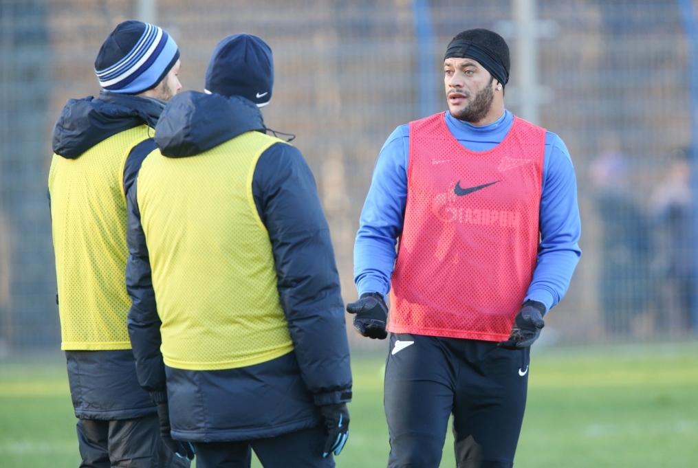 Тренировка «Зенита» перед матчем «Терек» — «Зенит»