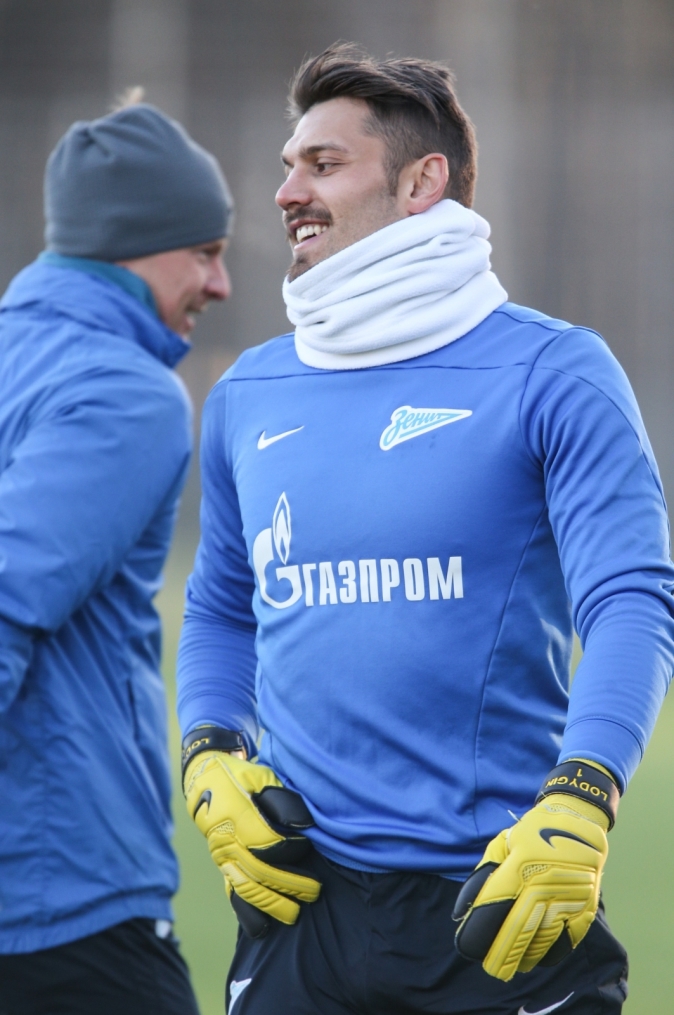 Тренировка «Зенита» перед матчем «Терек» — «Зенит»