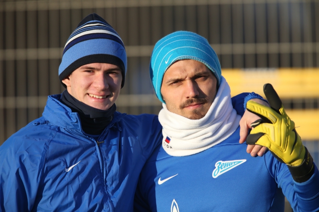 Тренировка «Зенита» перед матчем «Терек» — «Зенит»