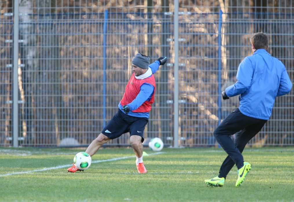 Тренировка «Зенита» перед матчем «Терек» — «Зенит»