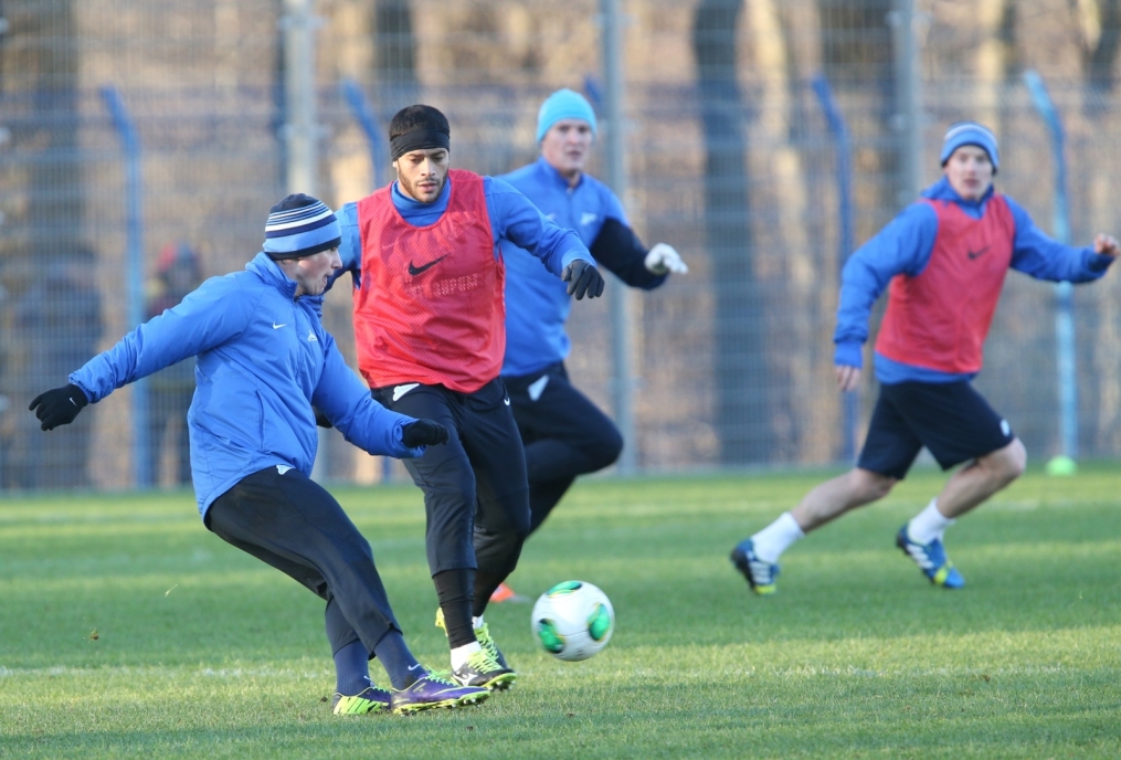 Тренировка «Зенита» перед матчем «Терек» — «Зенит»