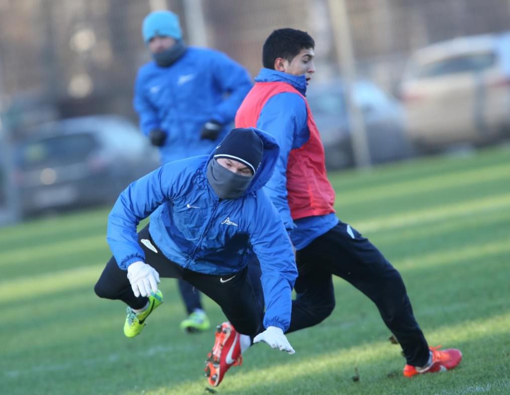 Тренировка «Зенита» перед матчем «Терек» — «Зенит»