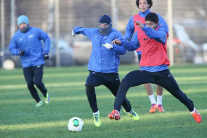 Тренировка «Зенита» перед матчем «Терек» — «Зенит»