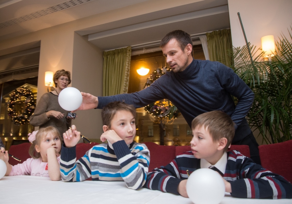 Новогодний мастер-класс  Сергея Семака