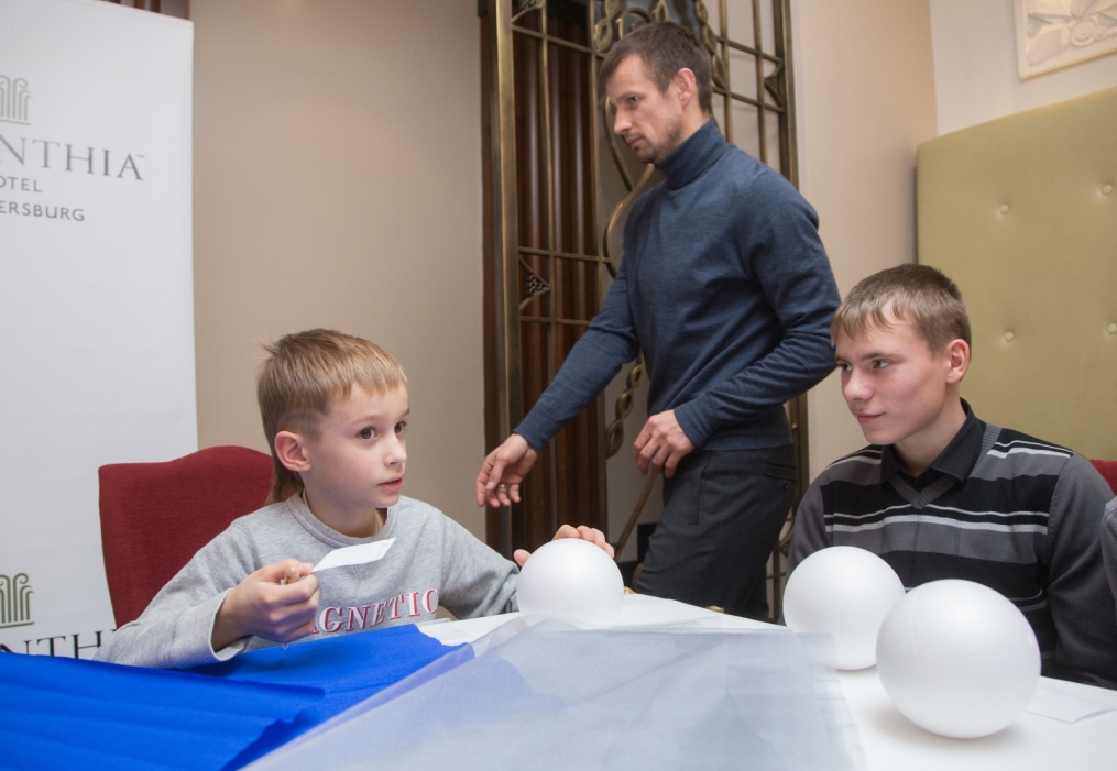 Новогодний мастер-класс  Сергея Семака