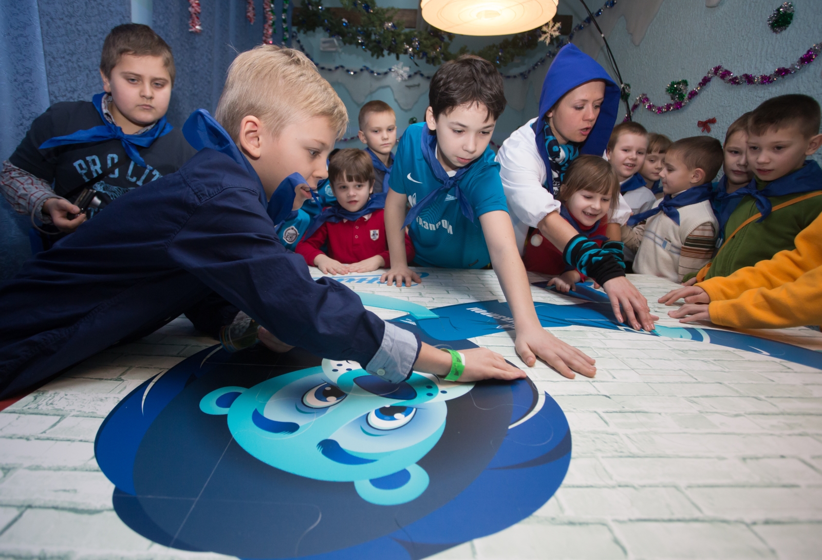 Новогодняя елка для детей «Зенит-Фан» в «Кидбурге»