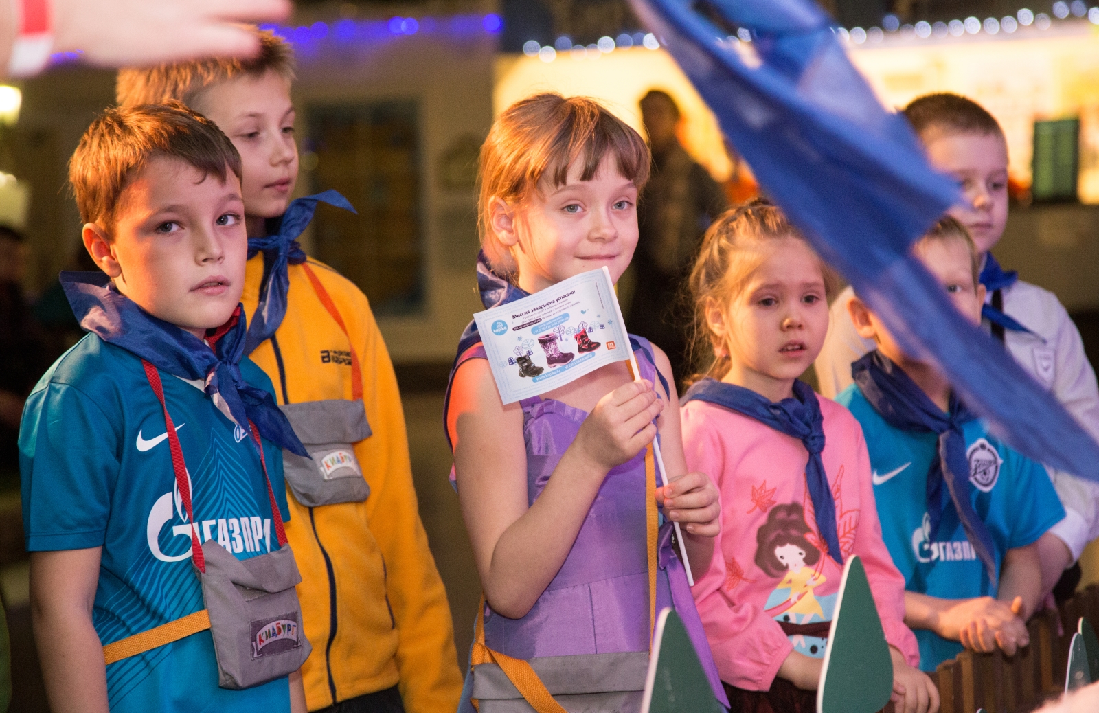 Новогодняя елка для детей «Зенит-Фан» в «Кидбурге»