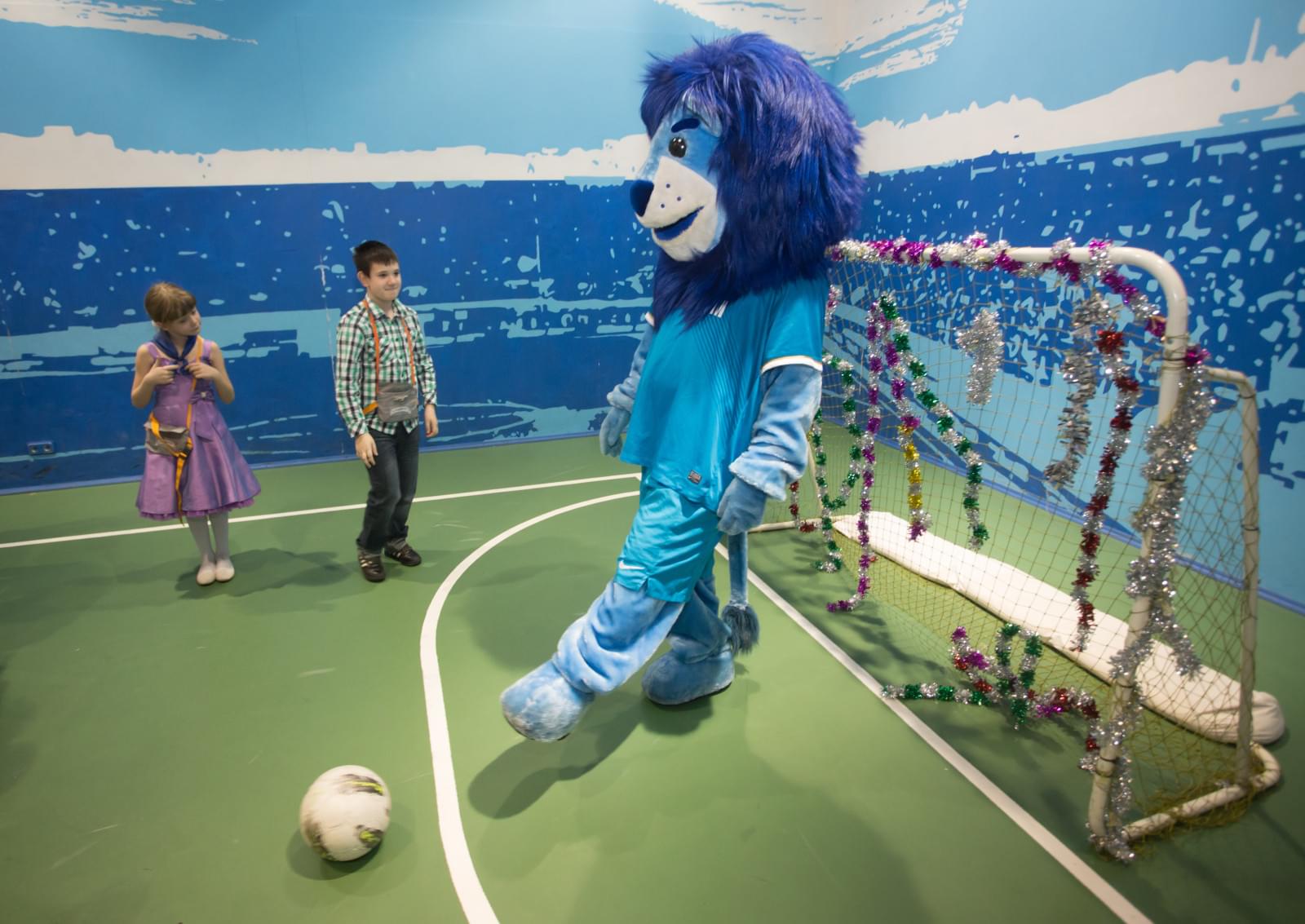 Новогодняя елка для детей «Зенит-Фан» в «Кидбурге»