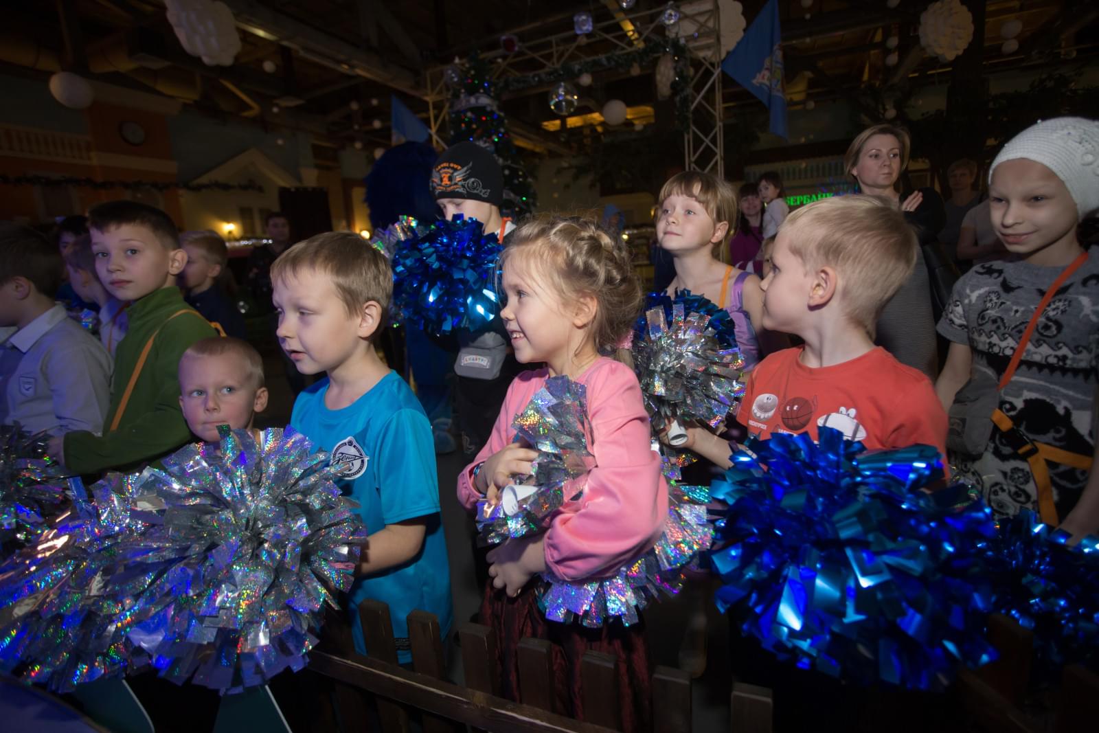 Новогодняя елка для детей «Зенит-Фан» в «Кидбурге»