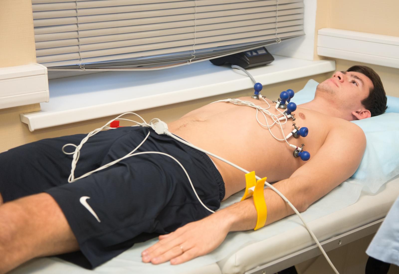 Медосмотр футболистов «Зенита»