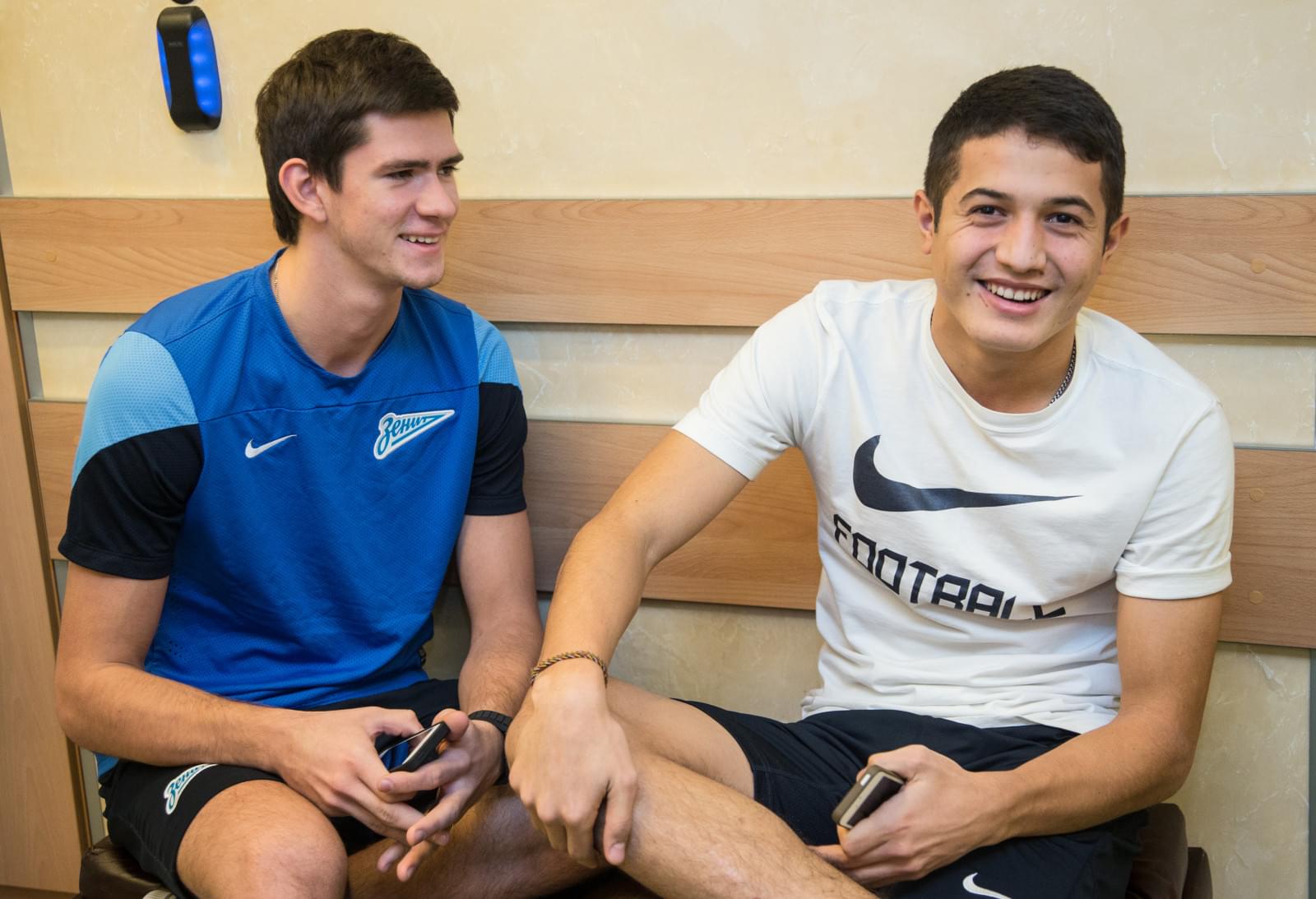 Медосмотр футболистов «Зенита»