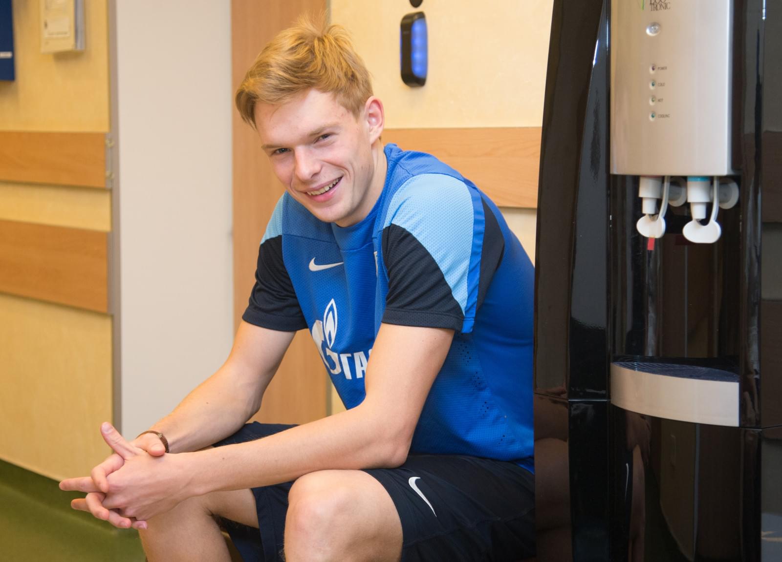 Медосмотр футболистов «Зенита»