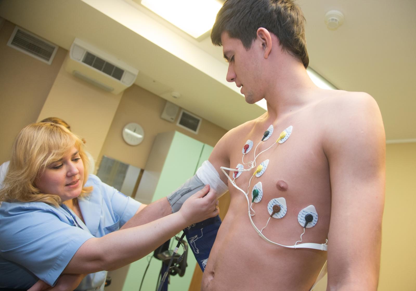 Медосмотр футболистов «Зенита»