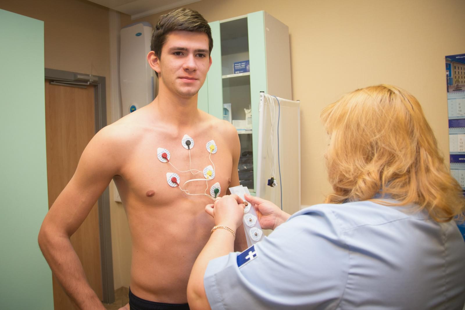 Медосмотр футболистов «Зенита»