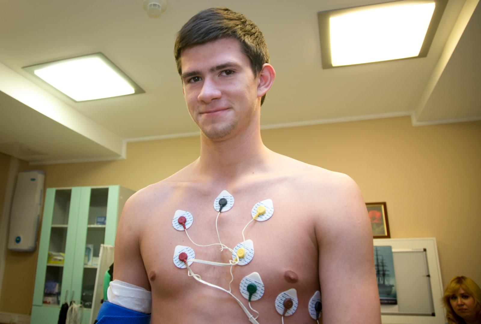 Медосмотр футболистов «Зенита»