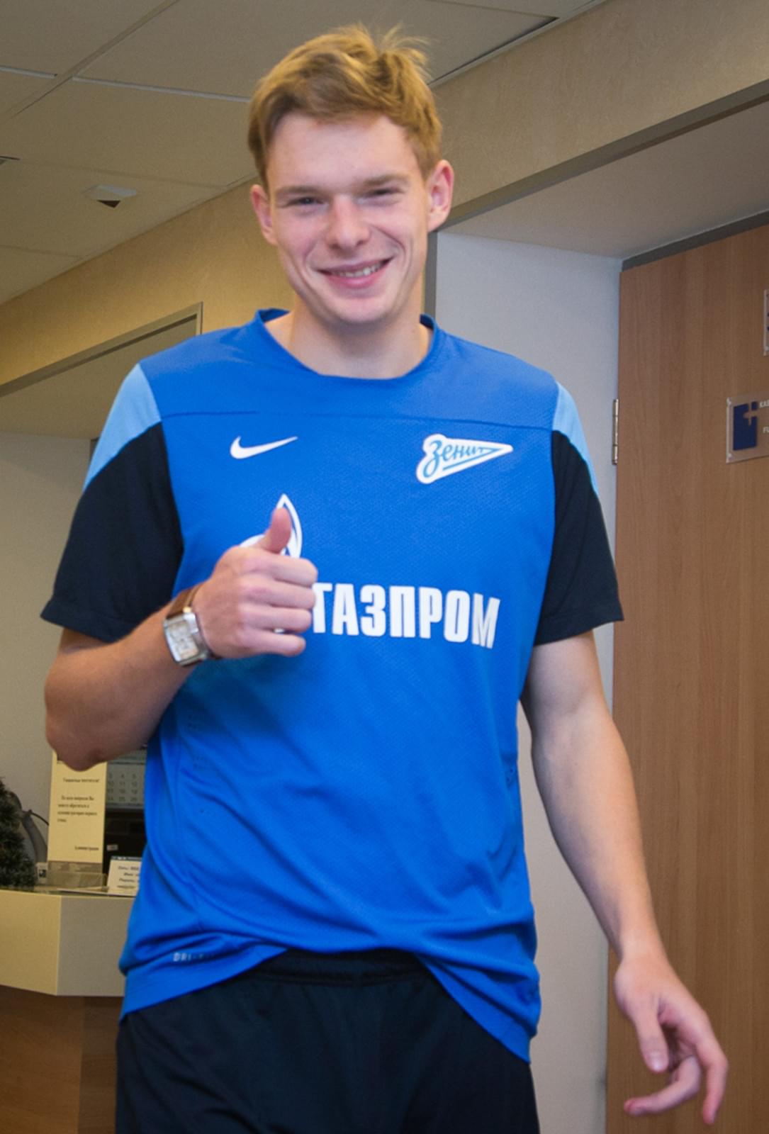 Медосмотр футболистов «Зенита»