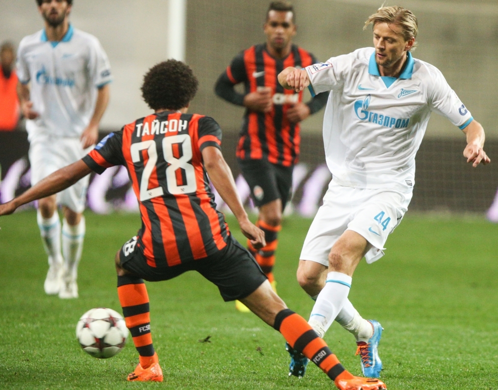 Объединенный Суперкубок 2014. Матч «Шахтер» — «Зенит»
