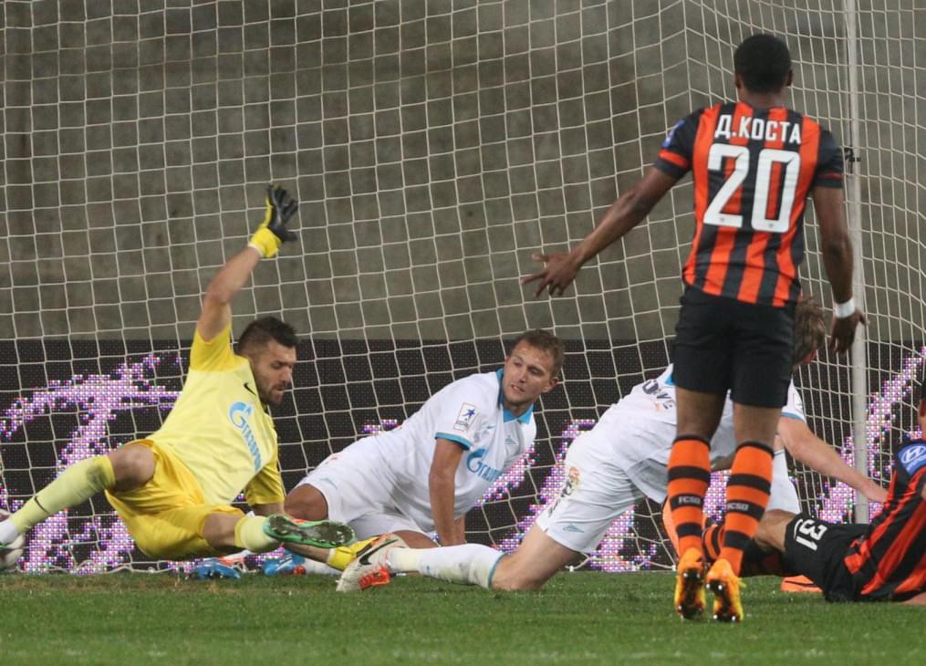 Объединенный Суперкубок 2014. Матч «Шахтер» — «Зенит»