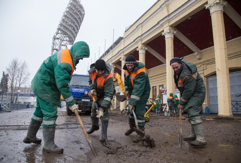 «Петровский» готовится к матчу с «Боруссией»: фоторепортаж