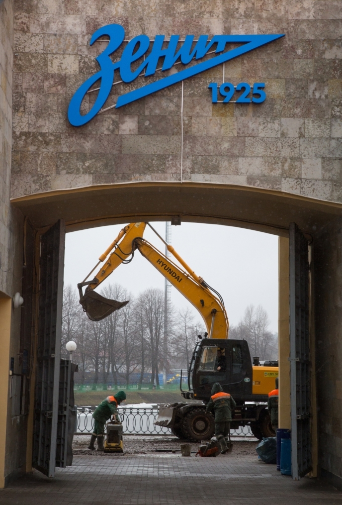 «Петровский» готовится к матчу с «Боруссией»: фоторепортаж