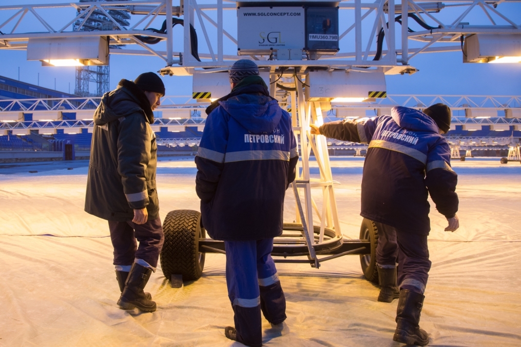 «Петровский» готовится к матчу с «Боруссией»: фоторепортаж