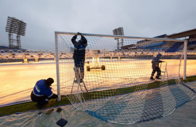 «Петровский» готовится к матчу с «Боруссией»: фоторепортаж