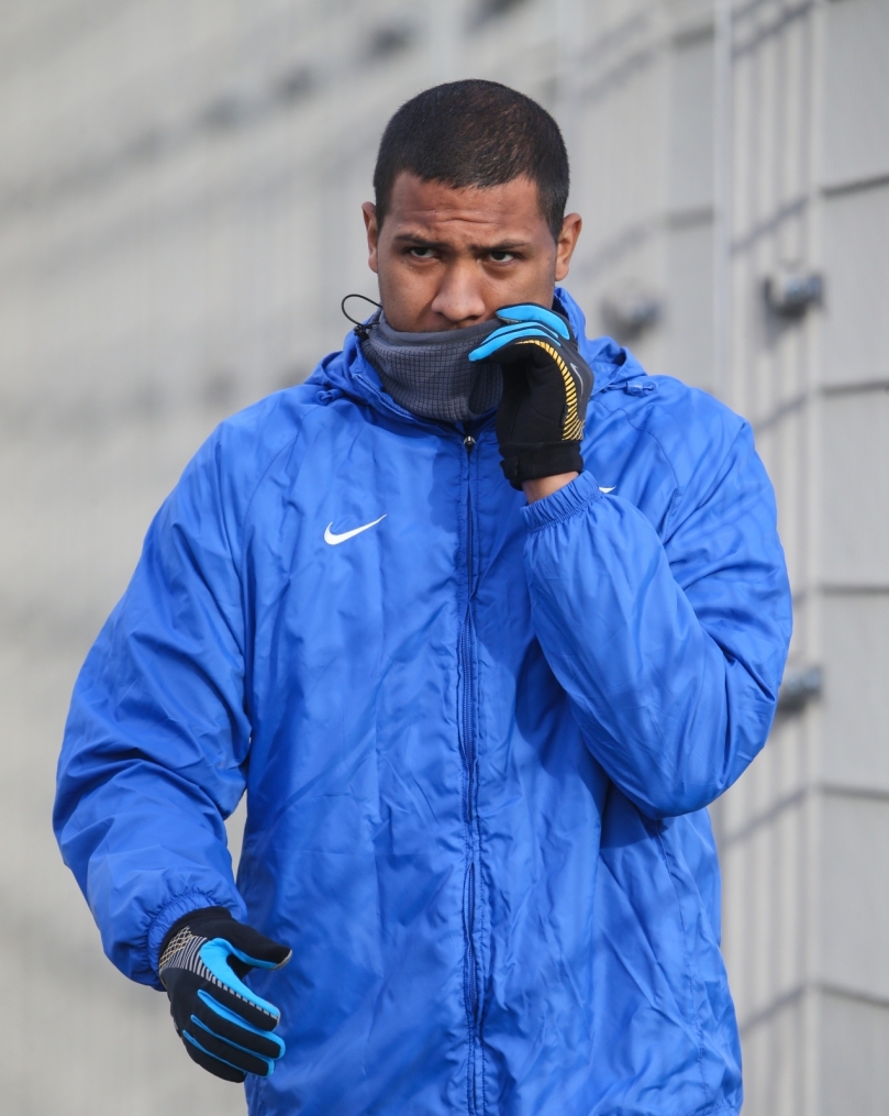 Тренировка «Зенита» перед матчем с «Боруссией»