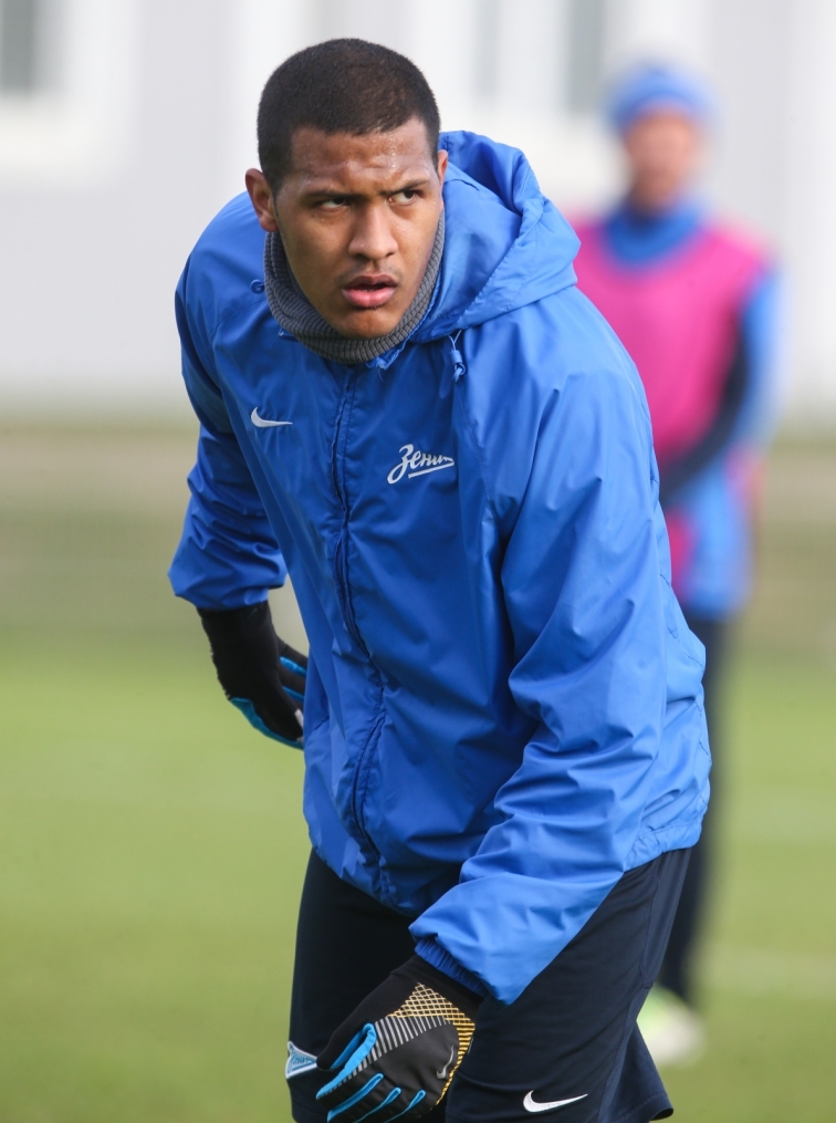 Тренировка «Зенита» перед матчем с «Боруссией»