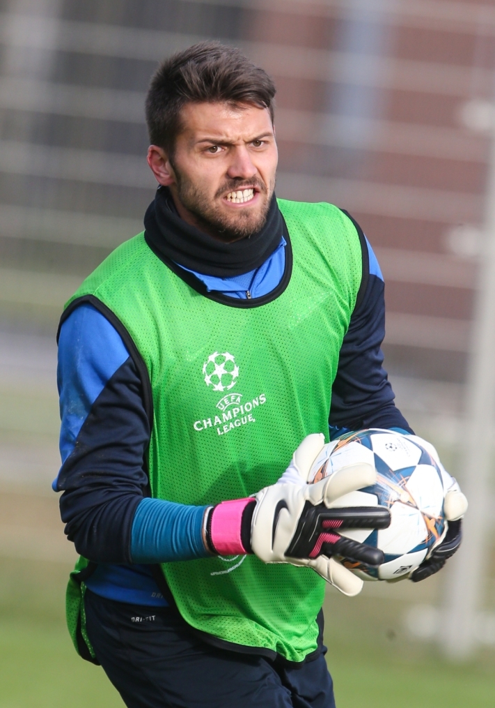 Тренировка «Зенита» перед матчем с «Боруссией»