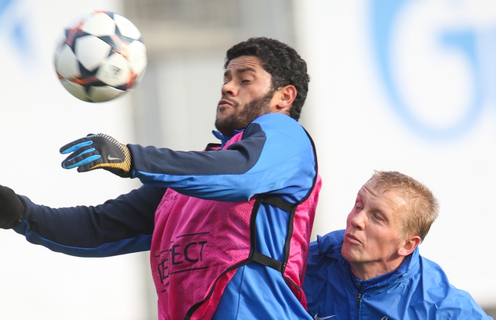 Тренировка «Зенита» перед матчем с «Боруссией»