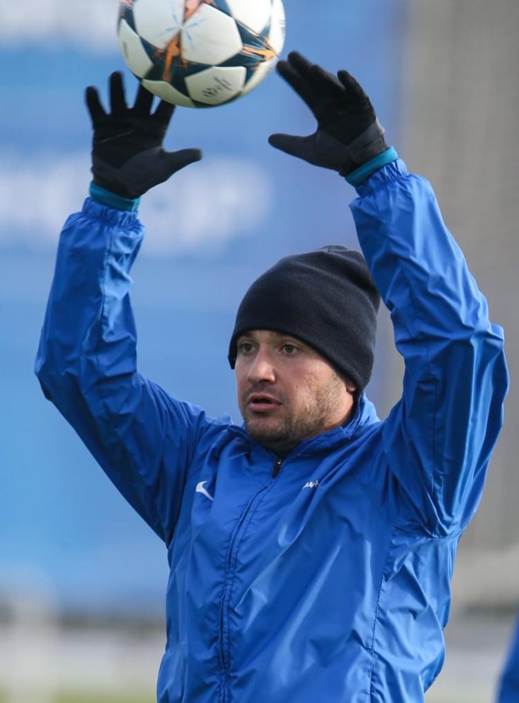 Тренировка «Зенита» перед матчем с «Боруссией»