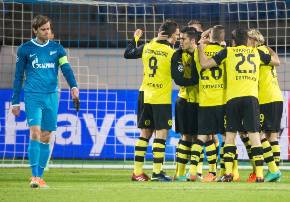 Лига Чемпионов УЕФА: матч «Зенит» — «Боруссия»