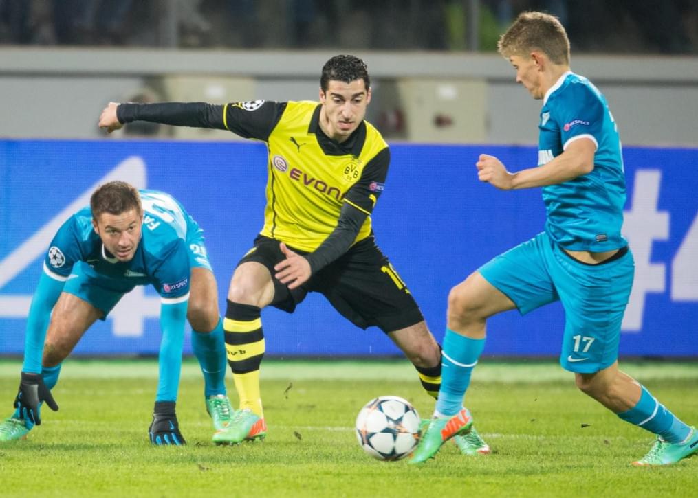 Лига Чемпионов УЕФА: матч «Зенит» — «Боруссия»