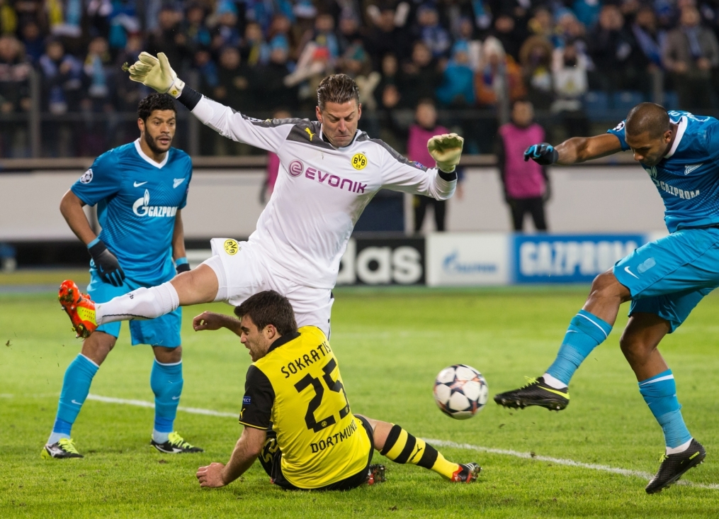 Лига Чемпионов УЕФА: матч «Зенит» — «Боруссия»